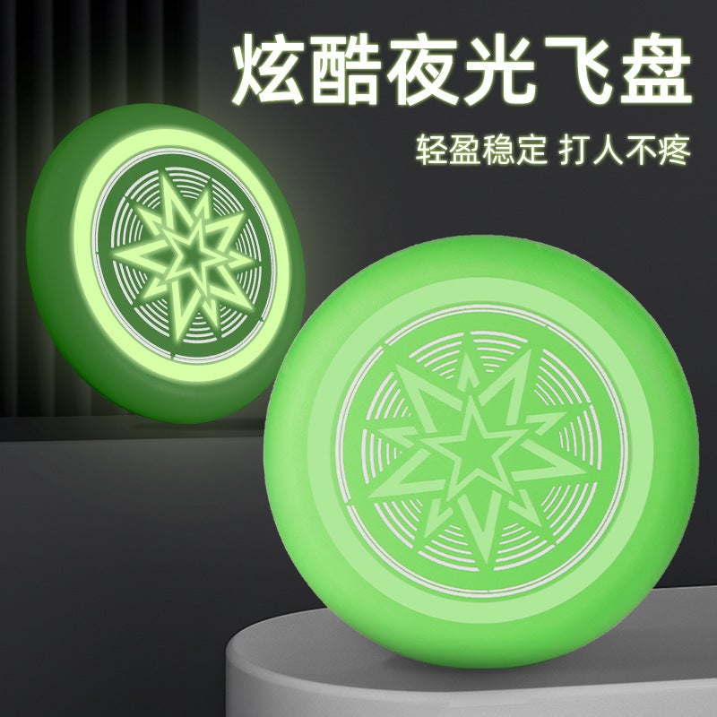 Luminous Frisbee 20Cm Kidsren'S Frisbee Soft Rubber Pu Outdoor Sports Frisbee Pet Flying Saucer Outdoor Competitive Sports - Image 2